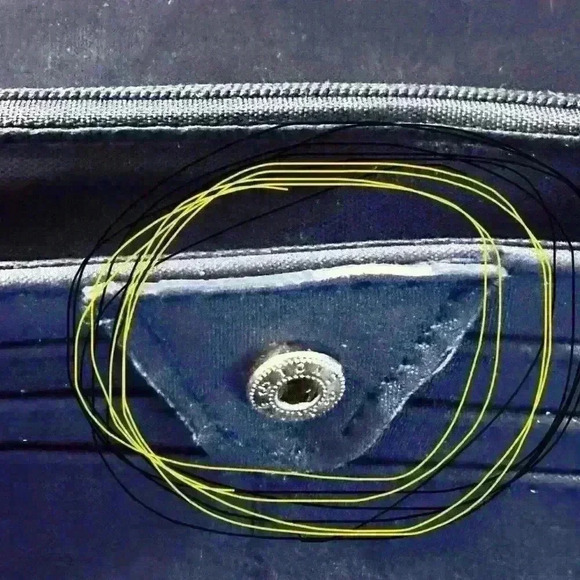 Nautica Blue Green Money Manager Wallet ID Safe RFID Protection. EUC - Picture 16 of 16